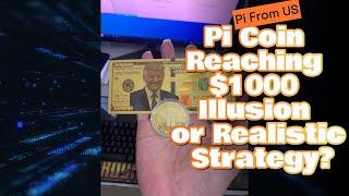 Pi Coin Reaching $1000 - Illusion or Realistic Strategy ?