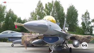 Arrival of F-16 fighter jets raises hopes in Ukraine | VOA News