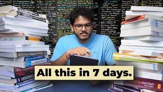 Studying for the HARDEST Exam of My Life - NEET PG Exam Saga | Dr. Anuj Pachhel