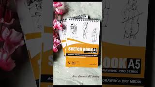 unboxing A5 sketchbook from flipkart #unboxing #shorts #review  #artsupplies #satisfying