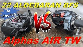 2022 Shimano Aldebaran BFS vs Daiwa Alphas AIR TW - BFS Trout Fishing