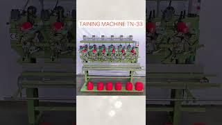 TAINING MACHINE TN-33(6) Excellent Type Cross Cone Winder #sewing thread winder #metallic yarn