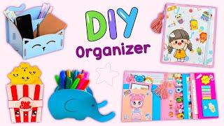 FANTASTISCHE ORGANIZER-IDEEN - SCHREIBTISCH ORGANIZER AUS KARTON - STIFT ORGANIZER UND VIELES MEHR…