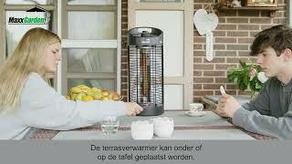 MaxxHome Terrasverwarmer Tafelmodel  21023