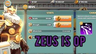 la mejor estrategia con zeus patrón | gods of olympus