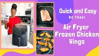 Frozen Chicken Wings In The Air Fryer NO THAW!