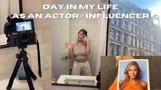 Day in My Life as an Actor & Content Creator in NYC | Auditions, Meetings + Influencer Events