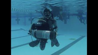 Instructor Challenge Remove and Replace Scuba Unit from a Hover