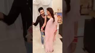 Dheeraj Dhoopar aka Karan Luthra Tik tok video with Mahira and Sherilyn | Kundali Bhagya #tiktok #kb