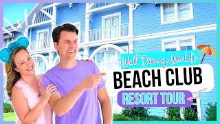 Disney's Beach Club Resort Tour (Room, Dining, & Pools)