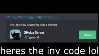 discord invite to see shoiz