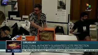 Uruguay, electoral authorities guarantee protection of votes amid irregularities