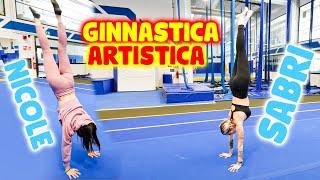 Sfida di GINNASTICA ARTISTICA con mia sorella