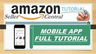 Amazon Seller Central Mobile App Full Training Explained in Hindi