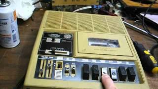 APH General Electric talking book cassette recorder for the blind