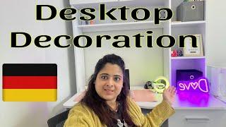 DESKTOP SETUP & DECORATION | Workspace for Productivity & Creativity | furniture shopping in Germany