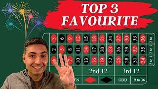 My 3 Favourite Roulette Strategies Of The Year