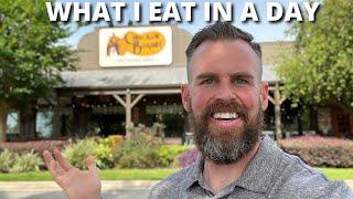 Everything I eat doing one meal a day at Cracker Barrel