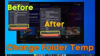 Change Temp Folder or MobileGamePCShared Folder Path in Gameloop|2022New Update|PCShared folder path