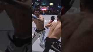 Winner by Knockout in his Karate Combat debut 