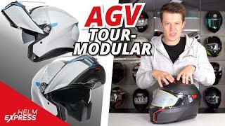 Premium Flip-up helmet with ECE 22.06 homologation & intercom preparation - AGV Tourmodular 