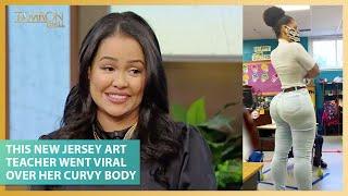 This New Jersey Art Teacher Went Viral Over Her Curvy Body