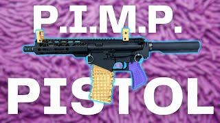 3D-Printed AR-15 (300 Blackout) The P.I.M.P. Pistol. UBAR V2 Review and Testing!