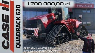 Co Andrzej robi w nowym traktorze CASE IH QUADRACK 620 Gienek Andrzej rolnicy z Podlasia