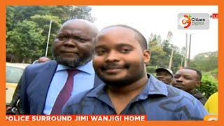 Jimi Wanjigi’s son Maina, lawyer account on police presence outside the politician’s home