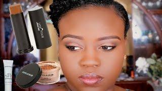 Drugstore Foundation Routine feat Black Opal Foundation Stick, Finishing Powder and Primer