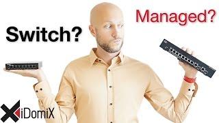 Soll ich Hub, Switch, Web Smart Switch oder Managed Switch kaufen? | iDomiX