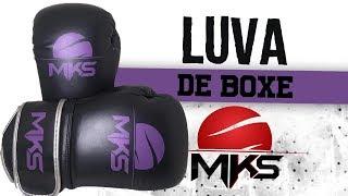 Luva de boxe Energy Roxo metálico - MKS