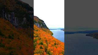 The PRETTIEST Lake in America?!  #travel #adventure #autumn #lakeview #views #nature #explore