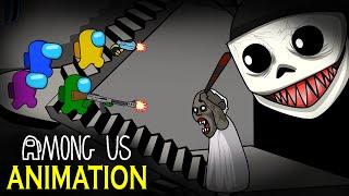 Among Us Animation vs. Granny, SCP-087 EP.68 | 어몽어스 좀비 애니메이션