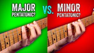 Major vs Minor Pentatonic Scales (The Difference Explained)