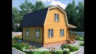 Проект дома из бруса Пестово 2 S=92м2