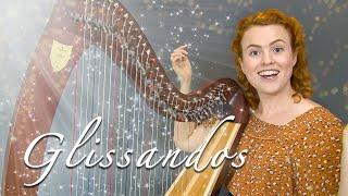 Harp Glissandos: How to play 4 different Glissandos on the Harp