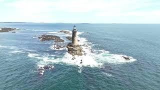 4k flight Portland Head Light. And Ram island Ledge light. Dji mini 4 pro. Cape Elizabeth ME. 8/14