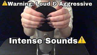 ASMR- Extremely Fast and Aggressive Mic Scratching With Cover On (Part 1) - No Talking