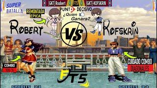 KOF 2002- LA Mejor Athena MÉXICO Desafía al Temible Chris (KOFSKRIN)