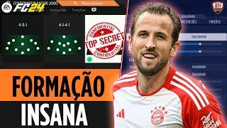 FC 24 | FORMAÇÃO INSANA PÓS ATUALIZAÇÃO! Melhor tática meta do Ultimate team EA FC 24