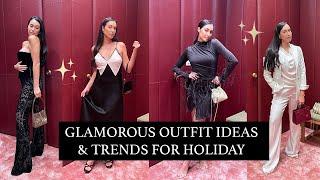 WHAT TO WEAR FOR THE HOLIDAYS: 7 HOLIDAY PARTY OUTFITS AND TRENDS