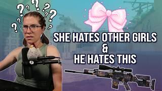 She Hates Other Girls & He Hates the Auto Sniper... What a Wild CS Game