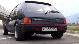 Peugeot 205 1.9 GTI Gutmann sound&fire!