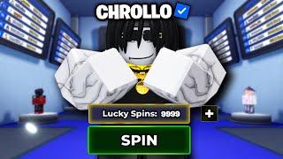 Everytime I LOGGED into CHROLLOS ACCOUNT in Blue Lock Rivals Roblox