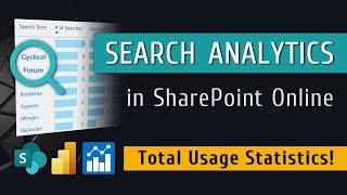 SharePoint Search Analytics: detailed reports and insights