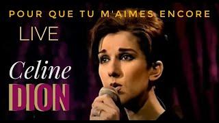 CELINE DION  Pour Que Tu M'aimes Encore  Interview (Live on The Tonight Show) 1995