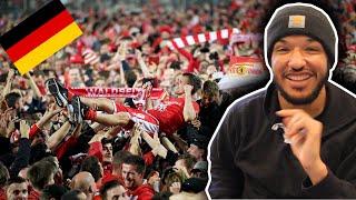 American Reacts to BEST GERMAN BUNDESLIGA FANS (Chants & Celebrations)