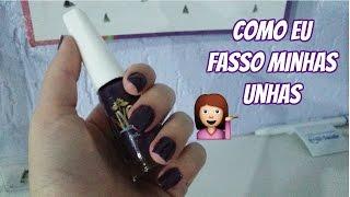 Como eu faço as minhas unhas - Julia Dutra