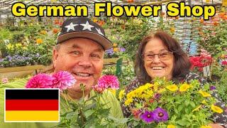 Exploring a German Flower Shop in Krefeld